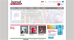 Desktop Screenshot of boreal.com