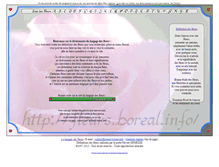 Tablet Screenshot of fleurs.boreal.info